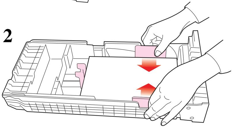SHARP AR-C240P - E Remove Image drums. - 1