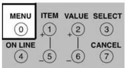 SHARP AR-C240P - MENU Button - 1