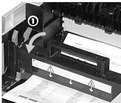 SHARP AR-C240P - If the sheet is inside and caught in the fuser: - 2