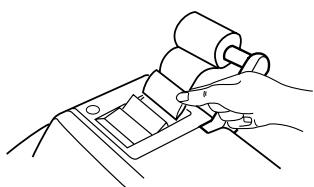 SHARP CS-1194H - PAPER ROLL REPLACEMENT - 4