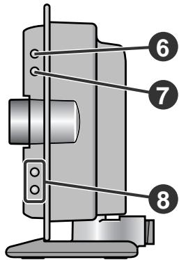 Technical diagram of a mechanical device with numbered components labeled 6, 7, and 8