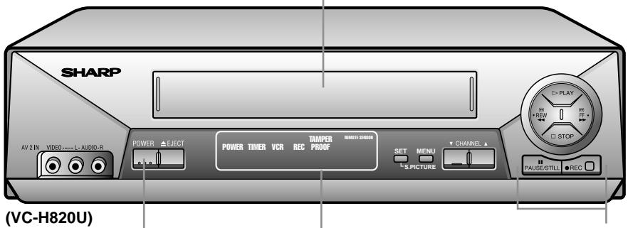 SHARP VC-A410U/411U/420U/H810U/811U/820U - [Avant] - 1