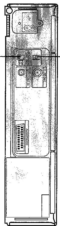 SHARP VC-A57SM - Arrière du magnéto scope - 1