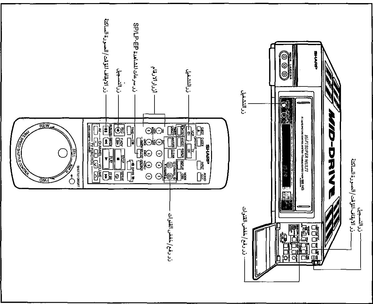 SHARP VC-H92 - الله بُمْنَّة - 2