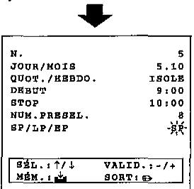 SHARP VC-H92 - ENREGISTREMENT COMMANDE PAR PROGRAMMATEUR - 12