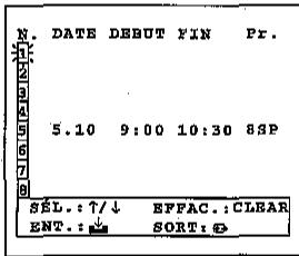 SHARP VC-H92 - VERIFICATION D'UNE PROGRAMMATION - 2