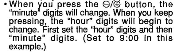 SHARP VC-H92 - TIMER RECORDING (OSP: ON SCREEN PROGRAMME) - 9