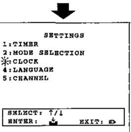 SHARP VC-H92 - Key to easy setting - 6