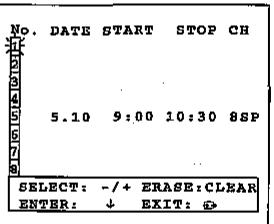SHARP VC-H92 - CANCELLING TIMER PROGRAMMES - 2