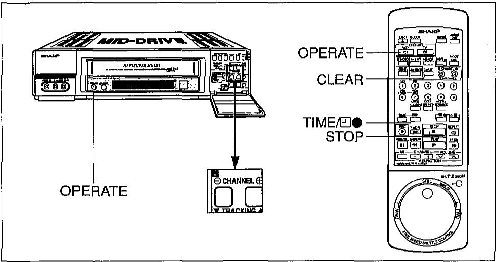 SHARP VC-H92 - CANCELLING TIMER PROGRAMMES - 5