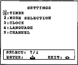 SHARP VC-H92 - SETTING THE CHANNELS - 5