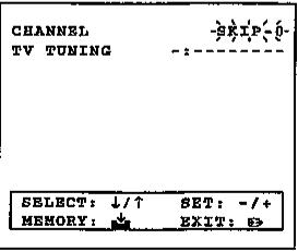 SHARP VC-H92 - SETTING THE CHANNELS - 10