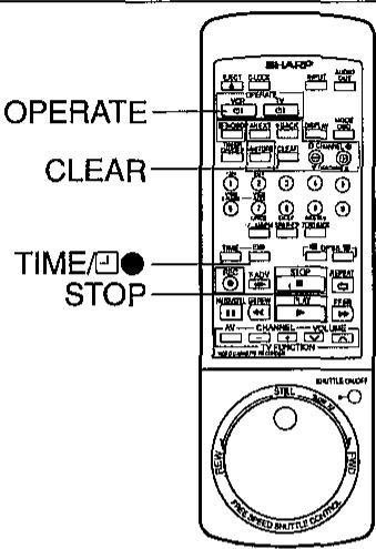 SHARP VC-H92ETS - CANCELLING TIMER PROGRAMMES - 2