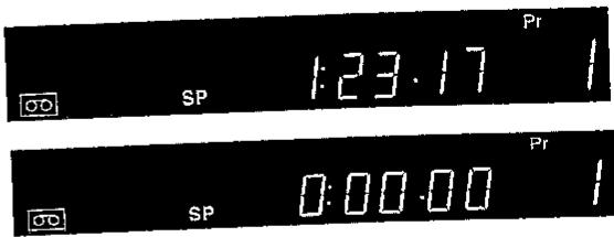 SHARP VC-M25GM - COMPTEUR DE BANDE ET RETOUR A ZERO - 1