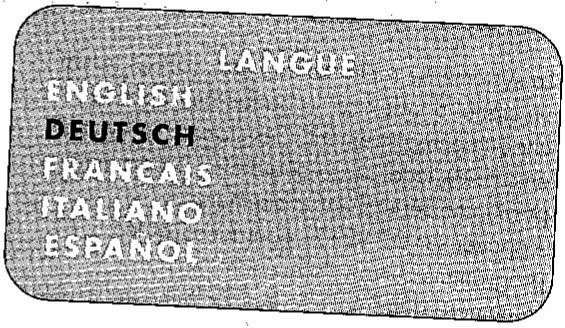SHARP VC-M25GM - LANGUE - 1