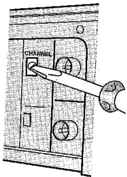 SHARP VC-M25GM - REGLAGE DU CANAL VIDEO - 3