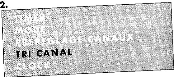 SHARP VC-M25GM - TRI DES CANAUX - 2
