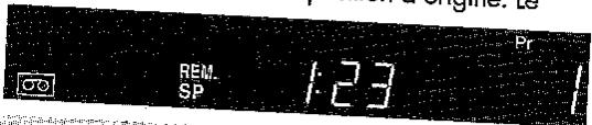 SHARP VC-M25GM - LIMITE DE BANDE "TIME LIMIT CALL" - 1