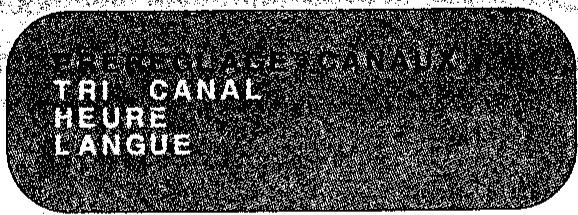 SHARP VC-M311GM - RÉGLAGE MANUEL D'UNE CHAÎNE - 1