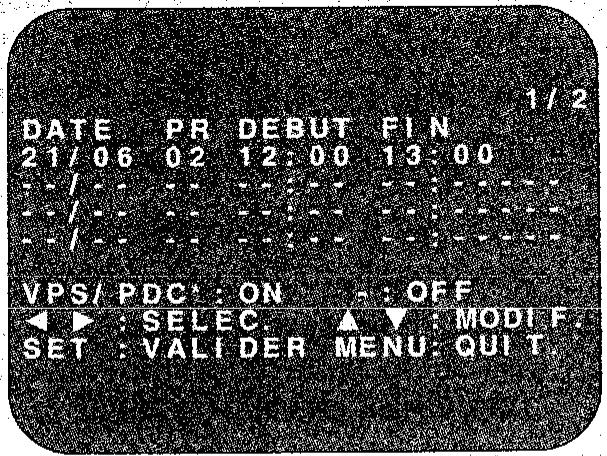 SHARP VC-M311GM - COMMENT UTILISER SHOWVIEW POUR ENREGISTRER - 1