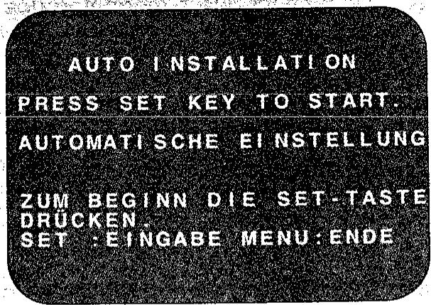 SHARP VC-M311GM - INSTALLATION AUTOMATIQUE - 1