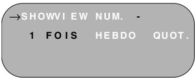 SHARP VC-M36SVM/M361SVM/MH76SVM/MH761SVM - Comment utiliser showview pour enregisterer - 1