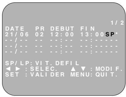 SHARP VC-M36SVM/M361SVM/MH76SVM/MH761SVM - Comment utiliser showview pour enregisterer - 1