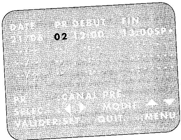 SHARP VC-M45GM - Enregistrement a l'aide du systeme showien - 3