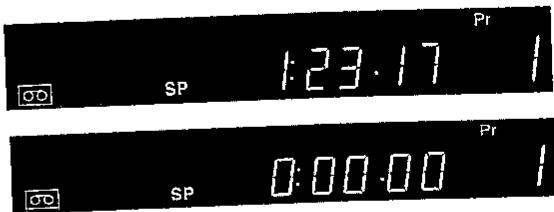 SHARP VC-M45GM - Compteur de BANDE et RETOUR à ZERO - 1