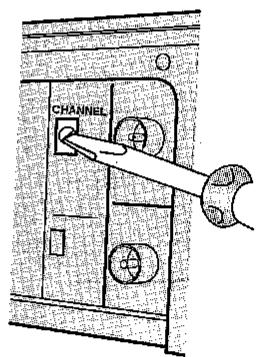 SHARP VC-M45GM - Reglage du canalvideo - 5