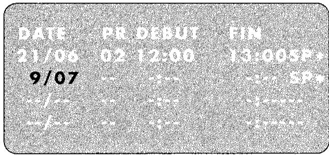 SHARP VC-MH64GM - Programmation d'enregistrements differes - 2