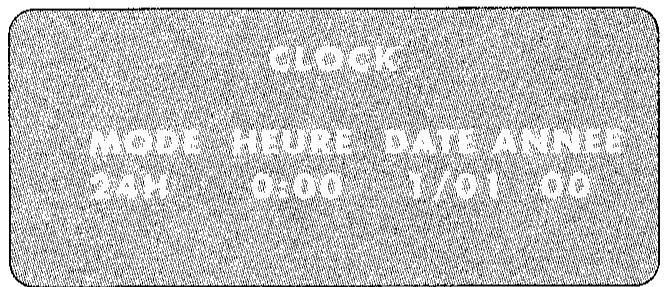 SHARP VC-MH64GM - Reglage MANUEL de l'horloge - 2