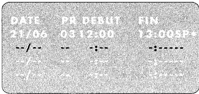 SHARP VC-MH64GM - Validation/annulation d'une programmation - 3