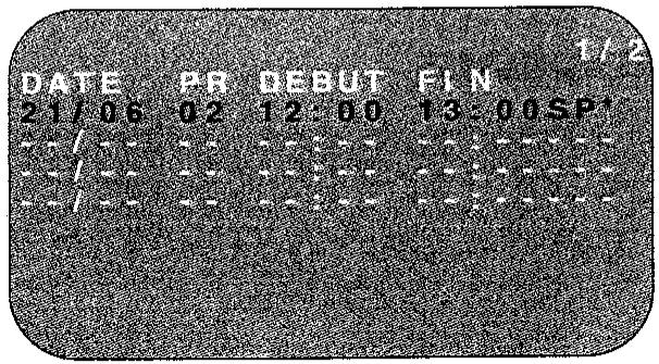 SHARP VC-MH71GM/M31GM/M51GM - Annulation - 1