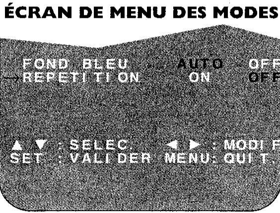 SHARP VC-MH71GM/M31GM/M51GM - Relecture permanente d'une bande video - 1