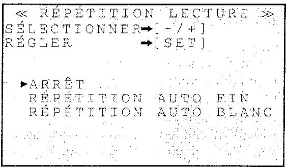 SHARP VT-3700S - Repetition automatique - 2