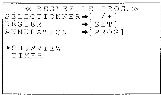 SHARP VT-5400S - SYSTEME DE PROGRAMMATION SHOWVIEW - 1