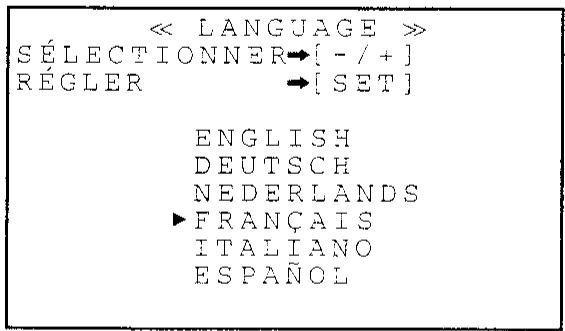 SHARP VT-5400S - AFFICHAGE SUR ECRAN EN 6 LANGUES - 1