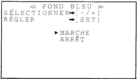 SHARP VT-5400S - FONCTION FOND BLEU - 1