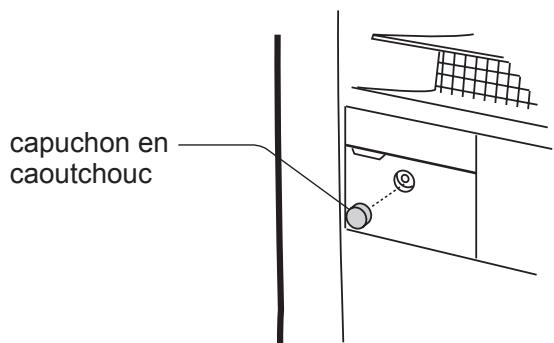 SHARP A40E - FIXEZ le couvercle de fonctionnement avec la VIS - 2