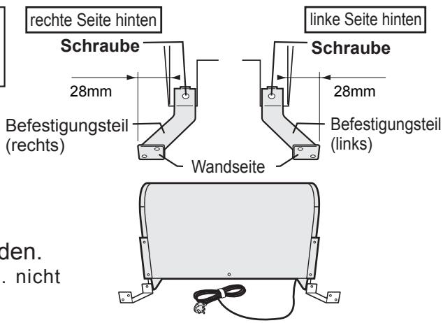 SHARP A40E - Falls das Hauptgerät mit Ankerbolzen am Boden fixiert werden soll. - 3
