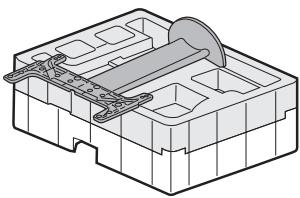 SHARP AN-52ST1 - 利用包装材料装配标准台座 - 3