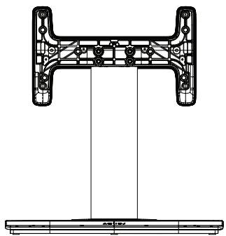 SHARP AN-65ST1 - 利用包装材料装配标准台座 - 11