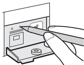 SHARP IG-A20E - Reset button for Plasmacluster Ion Generating Unit - 1