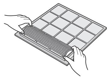 SHARP AY-XP12GHR - Nettoyage de filtre desodorisant - 1