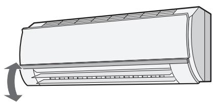 SHARP AY-XP12GHR - CORRIENTE DE AIRE VERTICAL - 2
