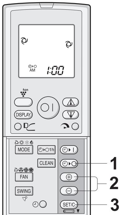 SHARP AY-XP12GHR - DISATTIVAZIONE TIMER - 1