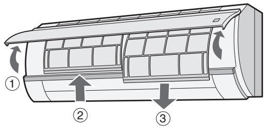 SHARP AY-XP12GHR - YCTAHOBKA ДЕЗОДОРИРУЮUCEГО ФИЛьТРА - 1