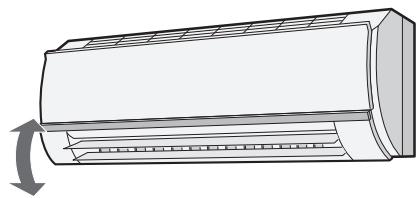 SHARP AY-XP12GHR - DEBIT D'air vertical - 2