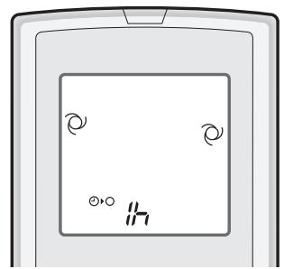 SHARP AY-XP12GHR - FUNCIÑAMIENTO CON EL TEMPORIZADOR DE UNA HORA - 1